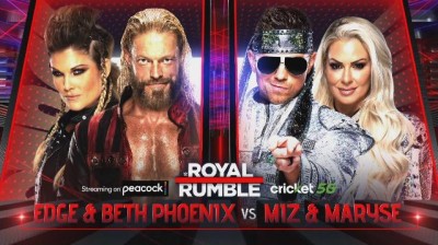 Edge & Beth Phoenix vs The Miz & Maryse (Full Match)
