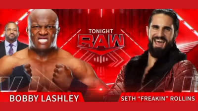 BOBBY LASHLEY VS SETH ROLLINS - RAW 17 DE ENERO DE 2022