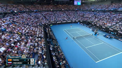 Full Match 1st Set Australian Open 2022 Finals | Rafael Nadal vs Daniil Medvedev