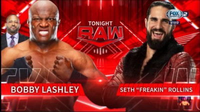 Bobby Lashley Vs Seth "Freakin" Rollins - RAW 17/01/2022