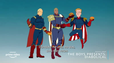 Tráiler subtitulado de “The Boys Presents: Diabolical”
