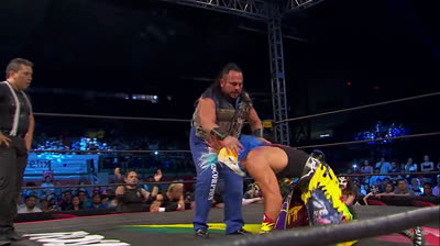 Psycho Clown Vs Rey Escorpión - Lumberjack Match - AAA Conquista Total Gira 2019