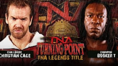 Booker T Vs Christian Cage - Campeonato de Leyendas de TNA - Turning Point 2008