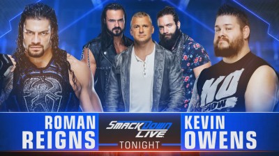 Roman Reigns Vs Kevin Owens - SmackDown 23/07/2019