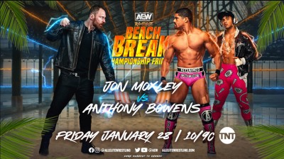 Jon Moxley Vs Anthony Bowens - Rampage Beach Break Championship Friday 28/01/2022