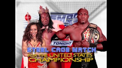 Bobby Lashley Vs King Booker - Steel Cage Match - Campeonato de los Estados Unidos - SmackDown 30/06/2006