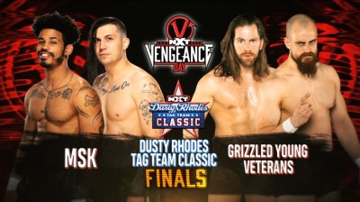 MSK Vs Grizzled Young Veterans - Final Men's Dusty Rhodes Tag Team Classic - NXT TakeOver Vengeance Day
