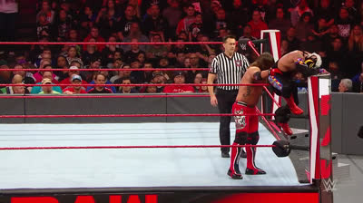 AJ Styles Vs Rey Mysterio - Campeonato de los Estados Unidos - RAW 25/11/2019