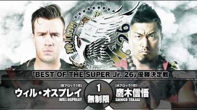 Will Ospreay Vs Shingo Takagi - Final Best Of Super Junior XXVINoche 15