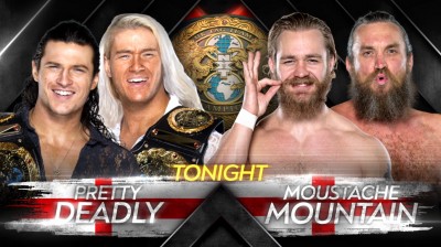 Pretty Deadly Vs Moustache Mountain - Campeonatos en Parejas del Reino Unido de NXT - NXT UK 09/12/2021