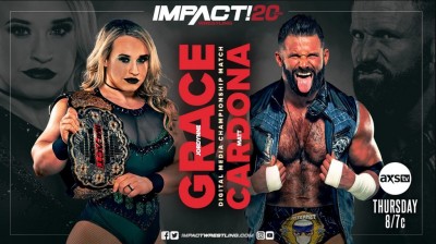 Jordynne Grace Vs Matt Cardona - Campeonato Digital Media de Impact - Impact Wrestling 03/02/2022