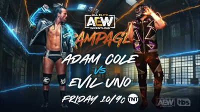 Evil Uno Vs Adam Cole - Rampage 04/02/2022