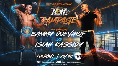Sammy Guevara Vs Isiah Kassidy - Campeonato de TNT - Rampage 04/02/2022