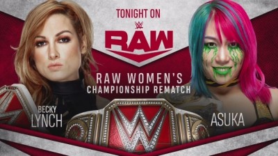 BECKY LYNCH VS ASUKA - RAW 10 DE FEBRERO DE 2020