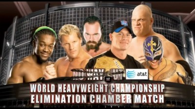Elimination Chamber Match por el Título Mundial Peso Pesado - No Way Out 2009