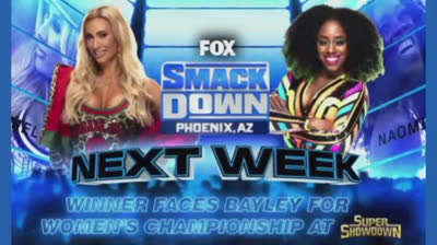 CARMELLA VS NAOMI - SMACK DOWN 21 DE FEBRERO DE 2020