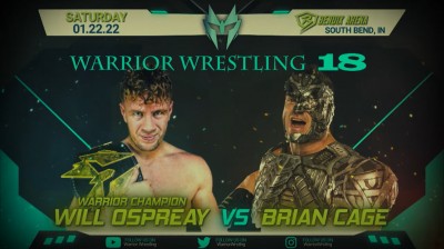 Will Ospreay Vs Brian Cage - Campeonato de Warrior Wrestling - Warrior Wrestling 18