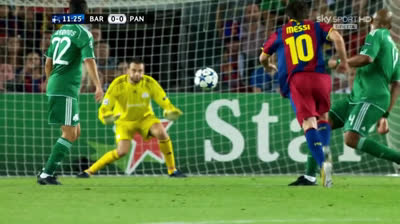 Lionel Messi Vs Panathinaikos (H) 10-11 Made By Felix Johansson Kasurinen
