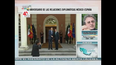 40 aniversario de las relaciones entre México y España (Tomás Pérez Vejo)