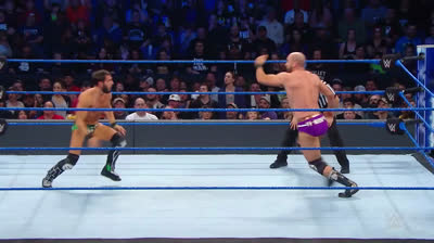 Tommaso Ciampa y Johnny Gargano Vs The Bar - SmackDown 19/02/2019