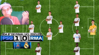 PSG 1-0 REAL MADRID | CARLETTO, SE TE VE EL JEPETO DE COBARDE | 8vos UCL 2021/22