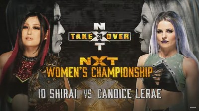 Io Shirai Vs Candice LeRae - Campeonato Femenino de AEW - NXT TakeOver 31
