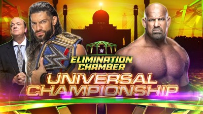 Roman Reigns Vs Goldberg - Campeonato Universal - Elimination Chamber 2022