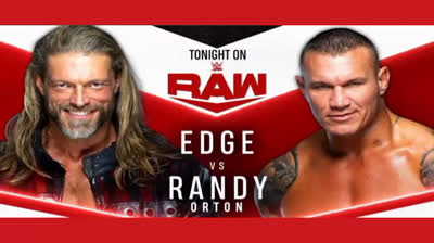 EDGE VS RANDY ORTON - RAW 1 DE FEBRERO DE 2021