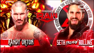 Randy Orton Vs Seth "Freakin" Rollins - RAW 14/02/2022