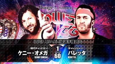 Kenny Omega Vs Beretta - Campeonato de Peso Pesado de los Estados Unidos de la IWGP - Power Struggle 2017