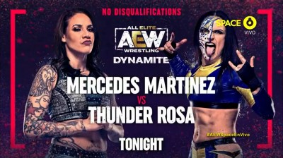 Thunder Rosa Vs Mercedes Martinez - No Disqualification Match - Dynamite 16/02/2022