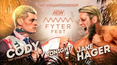 Cody Vs Jake Hager - Campeonato de TNT - Dynamite Fyter Fest Noche 1 01/07/2020