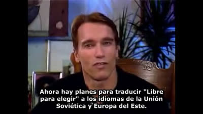 Arnold Schwarzenegger habla sobre Milton Friedman