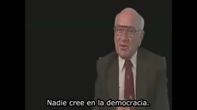 Milton Friedman no apoya la democracia