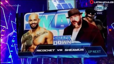 Ricochet Vs Sheamus - SmackDown 18/02/2022