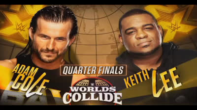 ADAM COLE VS KEITH LEE - WWE TOURNAMENT LIVE STREAM 2019