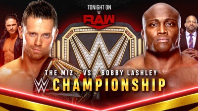 The Miz Vs Bobby Lashley - Lumberjack Match - Campeonato de WWE - RAW 01/03/2021