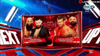 Tommaso Ciampa y Finn Bálor Vs The Dirty Dawgs - RAW 21/02/2022