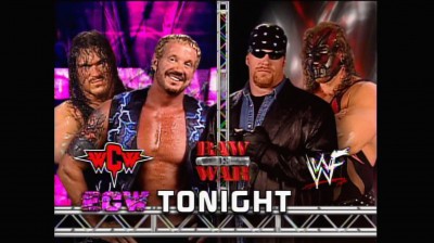 The Brothers Of Destruction Vs Diamond Dallas Page y Rhyno - RAW 16/07/2001