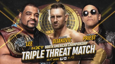 Keith Lee Vs Dominik Dijakovic Vs Damian Priest - Campeonato Norte Americano de NXT - NXT 01/04/2020