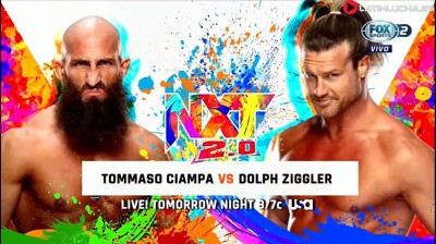 Tommaso Ciampa Vs Dolph Ziggler - NXT 2.0 22/02/2022