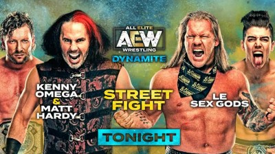 "Broken" Matt Hardy y Kenny Omega Vs Le Sex Gods - Street Fight - Dynamite 06/05/2020