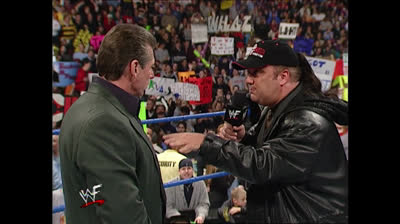 Paul Heyman humilla a Vince McMahon antes de Survivor Series - SmackDown 15/11/2001