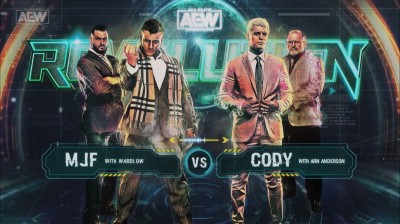 Cody Vs MJF - Revolution 2020
