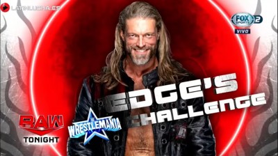 Edge ataca brutalmente a AJ Styles - RAW 28/02/2022