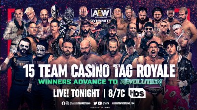 Casino Tag Team Royale - Dynamite 02/03/2022