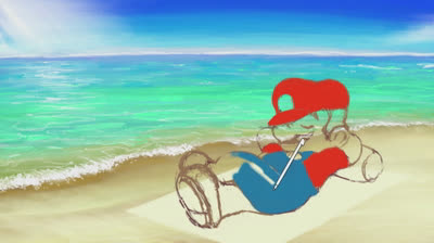 Art Academy Atelier - Vídeo secuencial Mario y Luigi (Wii U)