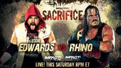 Rhino Vs Eddie Edwards - Sacrifice 2022