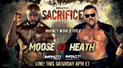Moose Vs Heath - Campeonato Mundial de Impact - Sacrifice 2022