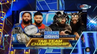 The Usos Vs The Viking Raiders - Campeonatos en Parejas de SmackDown - SmackDown 05/03/2022